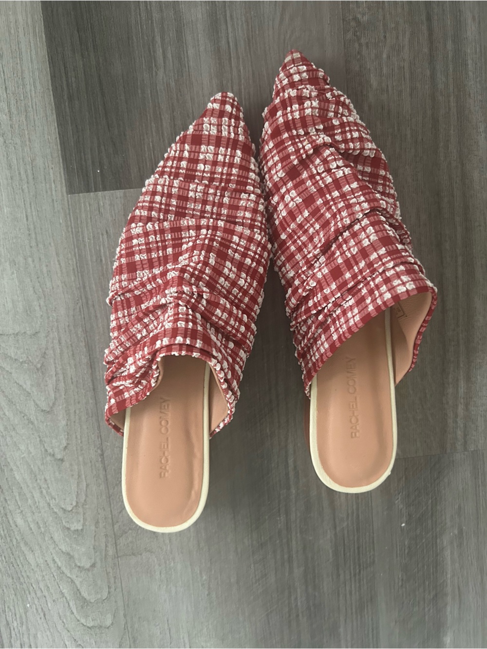 Rachel Comey Dore Slide Plaid Mule 8.5 - Picture 2 of 9